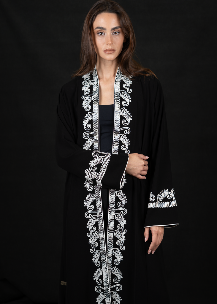 D-S00014 White Embroidered