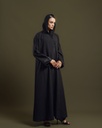 D-S0007- Black Crepe