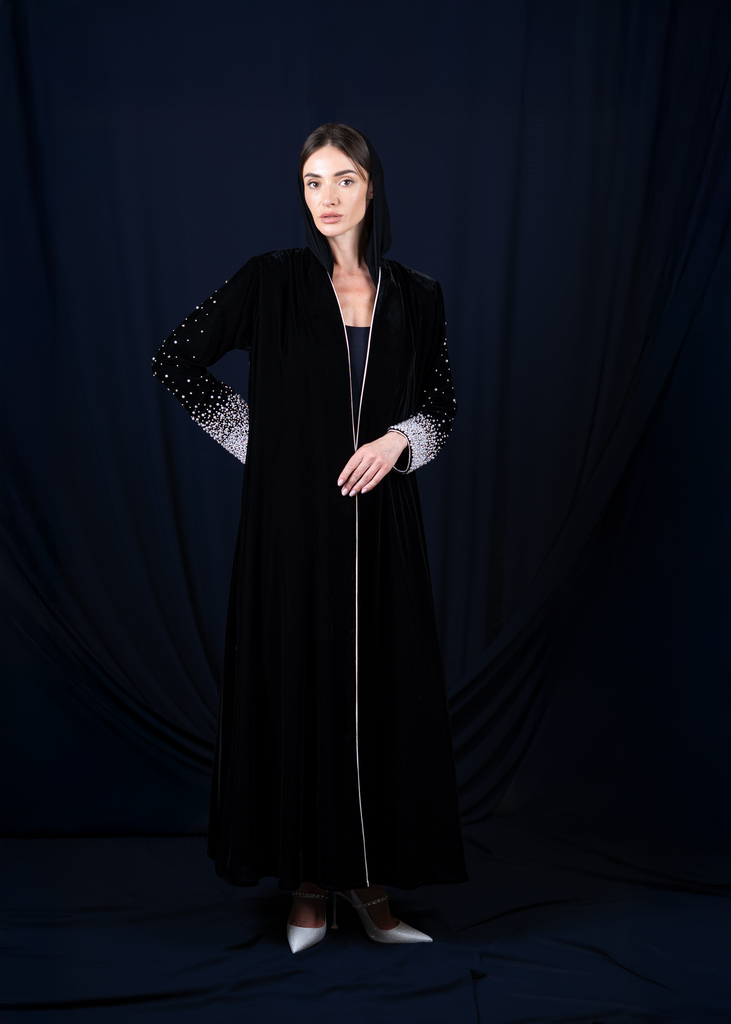 D2-0014 Black Velvet Ombre Crystal