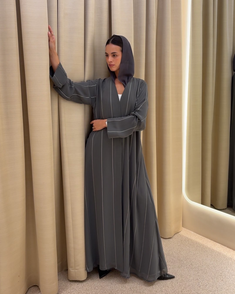 N0013 Light Grey Stripe