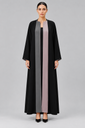 N0047 Blush & Slate Abaya