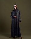 D-S0003 Black Patterned Lace
