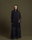 D-S0009 Black Hem and Cuff Panel