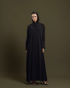 D-S0012 Black Tailored Lapel Blazer
