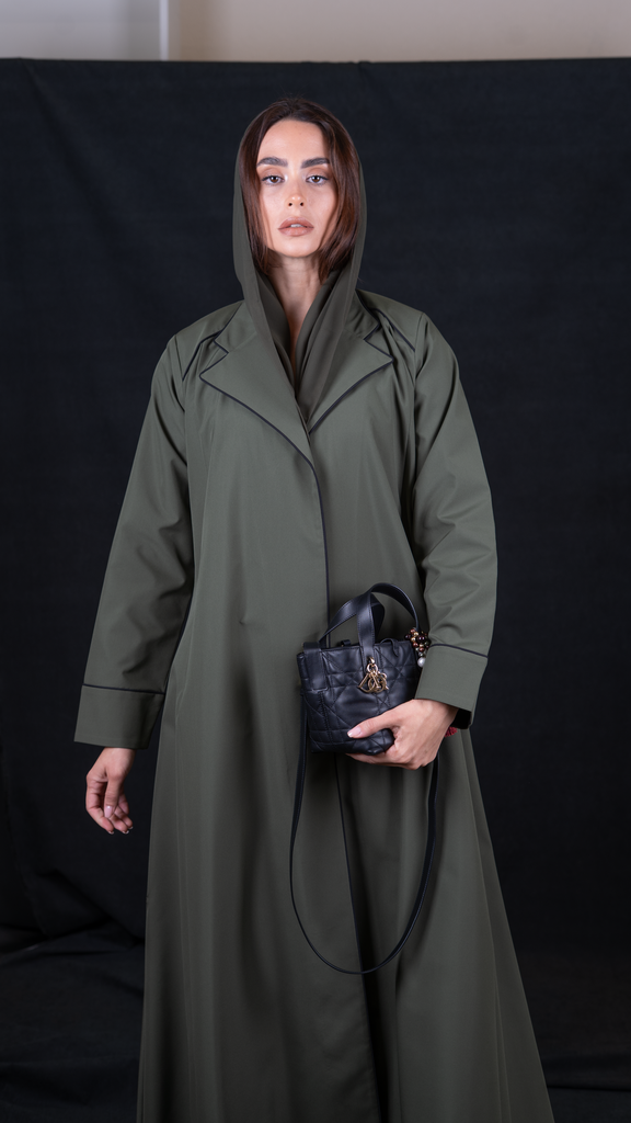D-T0004 Olive Tailored Outerwear
