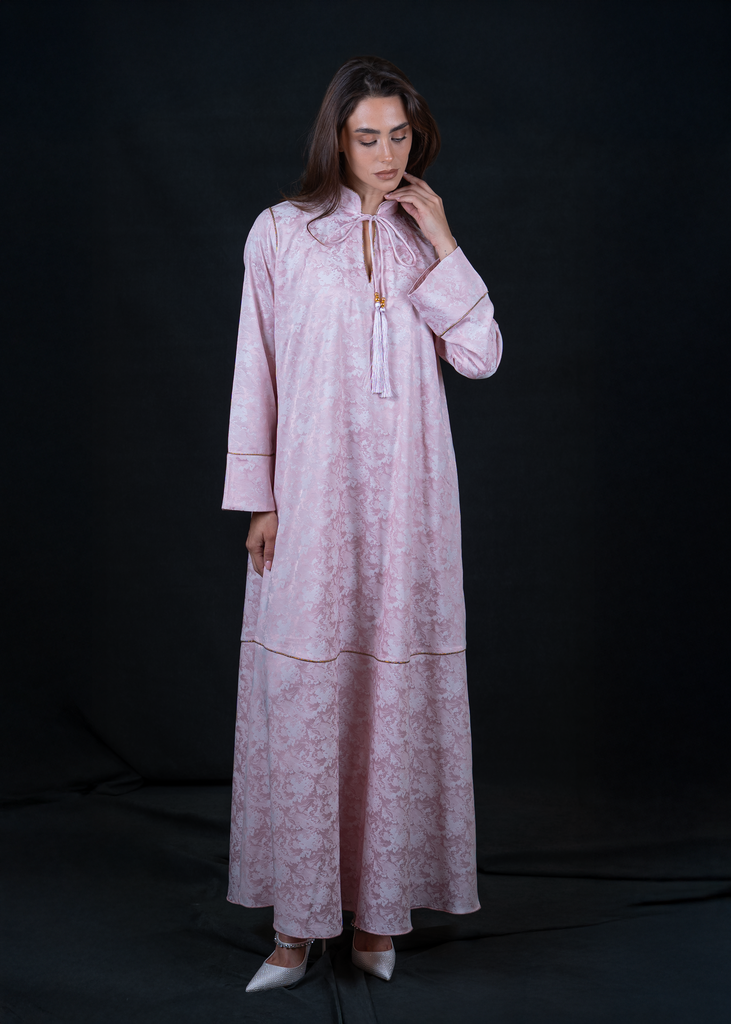 D-R0007 Blush Pink Jalabiya