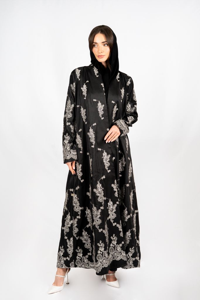 D4-0022 Black Bronze Floral. 