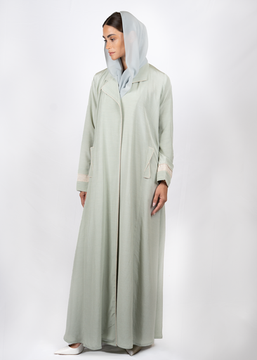 D-T0005 Mint Green Trench